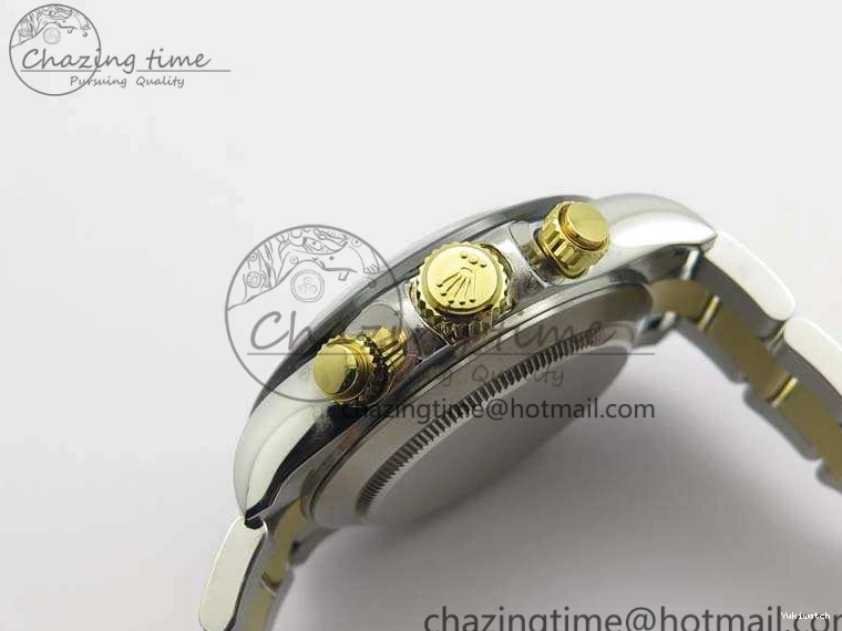 Best On Gold JH Ceramic Bracelet A7750 Dial SS YG SS Daytona Bezel YG Edition 0830